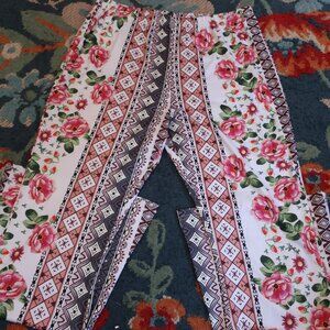 Floral Forbidden Pants Yoga Pants